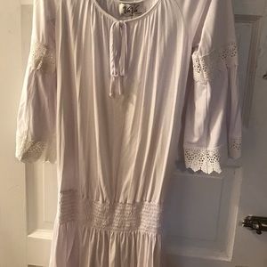 Vava by Joy Han white off shoulder dress